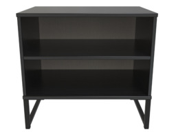 " Welcome Furniture Diego Double Open Midi Bedside Table-Dusk Grey" - thumbnail 5