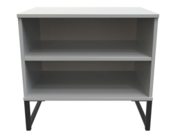 " Welcome Furniture Diego Double Open Midi Bedside Table-Dusk Grey" - thumbnail 4
