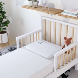 Panda Memory Foam Bamboo Toddler Pillow - thumbnail 2