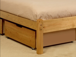 Friendship Mill Vegas Wooden Bed Frame Low Footboard - Kingsize - thumbnail 5