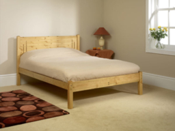 Friendship Mill Vegas Wooden Bed Frame Low Footboard - Kingsize - thumbnail 3