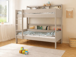 Kids Avenue Haven Storage Cashmere Bunk Bed - thumbnail 1
