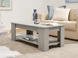 GFW Lift Up Coffee Table with Storage  -Grey - thumbnail 2