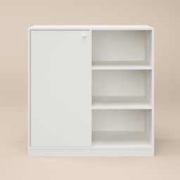 Flair Wizard Junior Mid High Sleeper Bed White - thumbnail 6
