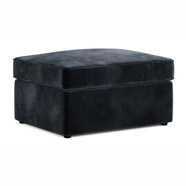 Jay-Be® Footstool Bed-Luxe Velvet Charcoal - image 1