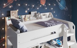 Flair Cosmic Storage High Sleeper White - thumbnail 3