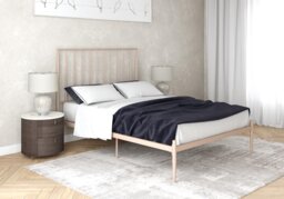 Dorel Giulia Metal Bed-Pink-Kingsize - thumbnail 5