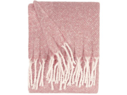 Wylder Isla Woven Tasselled Throw 130 x 180cm / Heather - thumbnail 2