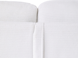 Living & Home 2 Seater Chenille Sofa with Cushions-White - thumbnail 7