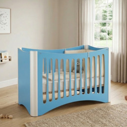 Mathy By Bols Fusion Cot -Azur Blue