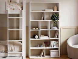 Flair Ruby Wooden Bunk Bed with Storage White - thumbnail 4