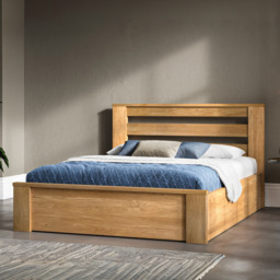 Emporia Beds Charnwood Solid Oak Ottoman-Kingsize
