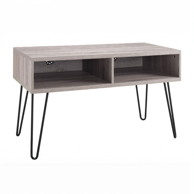 Dorel Owen Retro TV Stand-Weathered Oak - image 1