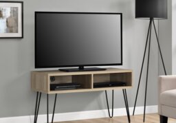 Dorel Owen Retro TV Stand-Weathered Oak - thumbnail 3