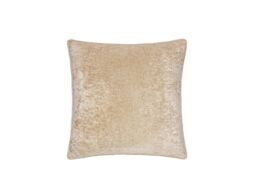 Paoletti Lustre Velvet 50 x 50cm Polyester Cushion-Champagne - thumbnail 2