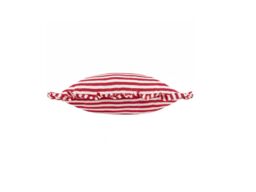 Wylder Millie 50 x 50cm Ruffle Striped Outdoor Cushion Polyester-Candy Red - thumbnail 3