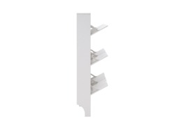 GFW Narrow 6 Drawer Shoe Cabinet -White - thumbnail 5