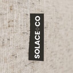 SOLACE+CO Luciana Upholstered Platform Bed Frame Cream Chenille Kingsize - thumbnail 7