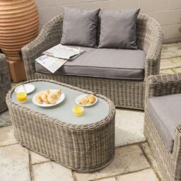 Rowlinson Bunbury Sofa Set Natural Weave - thumbnail 3