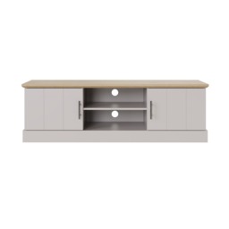 GFW Kendal Large TV Unit -Grey - thumbnail 3