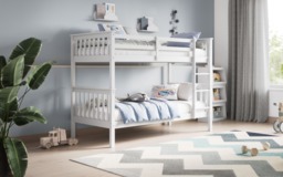 Flair Zoom Wooden Detachable Bunk Bed White - thumbnail 2