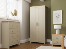 GFW Lancaster 3 Piece Bedroom Furniture Set-Grey - thumbnail 2