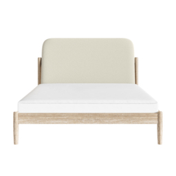 Flair Dahlia Pillowback Wooden Bed Frame-Double - thumbnail 4