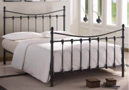Time Living Florida Bed Frame-Black -Single - thumbnail 1