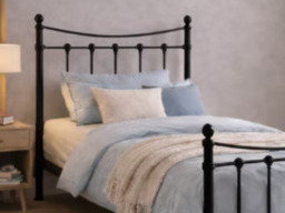 Time Living Florida Bed Frame-Black -Single - thumbnail 3