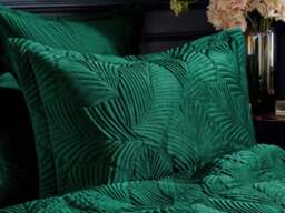 Paoletti Palmeria Quilted Pillowcase -Gold - thumbnail 5