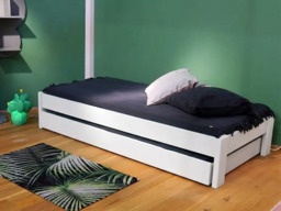 Mathy by Bols Paul Single Bed Frame-Cuberdon Purple - thumbnail 5