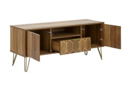 GFW Orleans 1 Drawer TV Unit Mango Effect - thumbnail 7