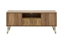 GFW Orleans 1 Drawer TV Unit Mango Effect - thumbnail 5