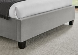 Limelight Polaris Recycle Fabric Bed Frame-Silver-Double - thumbnail 4