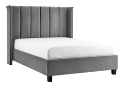 Limelight Polaris Recycle Fabric Bed Frame-Silver-Double - thumbnail 5