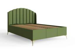 GFW Pettine End Lift Ottoman Storage Bed-Green-Double - thumbnail 5