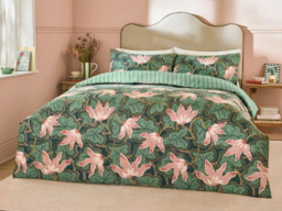 Wylder Luella Reversible Duvet Cover Set Juniper Green-Single - thumbnail 3