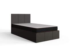 GFW End Lift Ottoman Storage Bed-Single-Grey Fabric - thumbnail 5