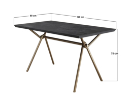 SOLACE+CO Lexi Dining Table with 4 Isla Swivel Dining Chairs Cream Boucle - thumbnail 5
