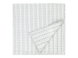 Yard Waffle Textured 100% Cotton Bedspread 140x220cm in Eucalyptus - thumbnail 3