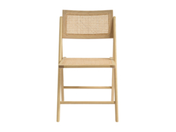 LPD Louie Black Dining Table With Ashton Dining Chairs Natural Table & 4 Chairs - thumbnail 4