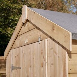 Rowlinson Shiplap Apex Shed Single Door 4x4cm - thumbnail 4