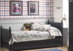 Little Folks Fargo Bed Frame & Trundle Ivory White - thumbnail 2