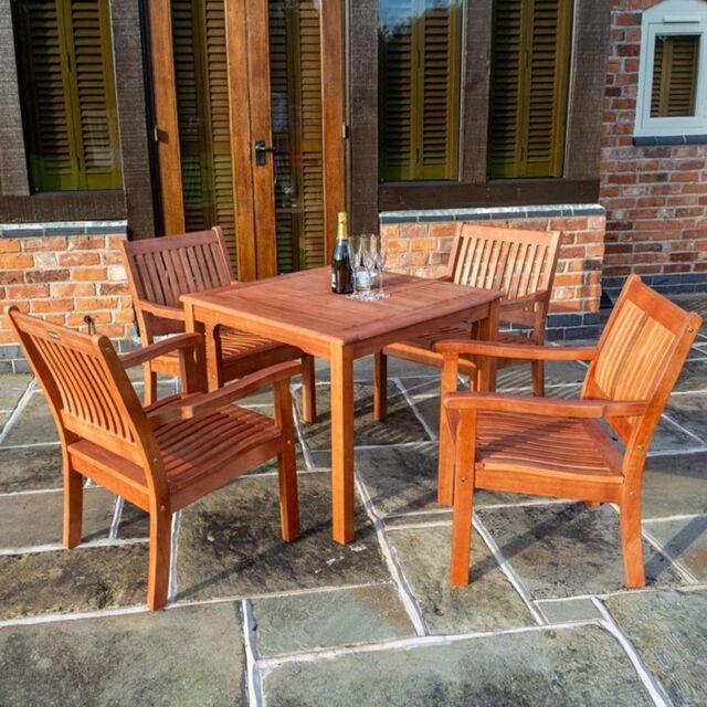 Rowlinson Willington Square 4 Seat Set - image 1