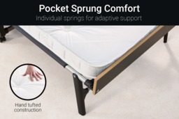 Jay-Be® GP80 Grand Folding Bed with e-Pocket Tufted Mattress, Single - thumbnail 5