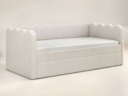 Flair Esme Cloud Day Bed with Trundle Beige Boucle - thumbnail 5