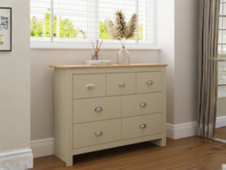 GFW Lancaster 7 Drawer Merchants Chest -Cream - thumbnail 7