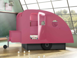 Mathy by Bols Caravan Single Bed Frame with Pull-Out Drawer - thumbnail 6