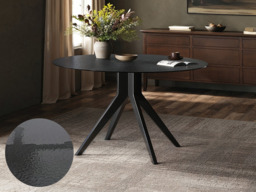SOLACE+CO Emil Round Dining Table with Lowen Chairs Set of 4 - thumbnail 3