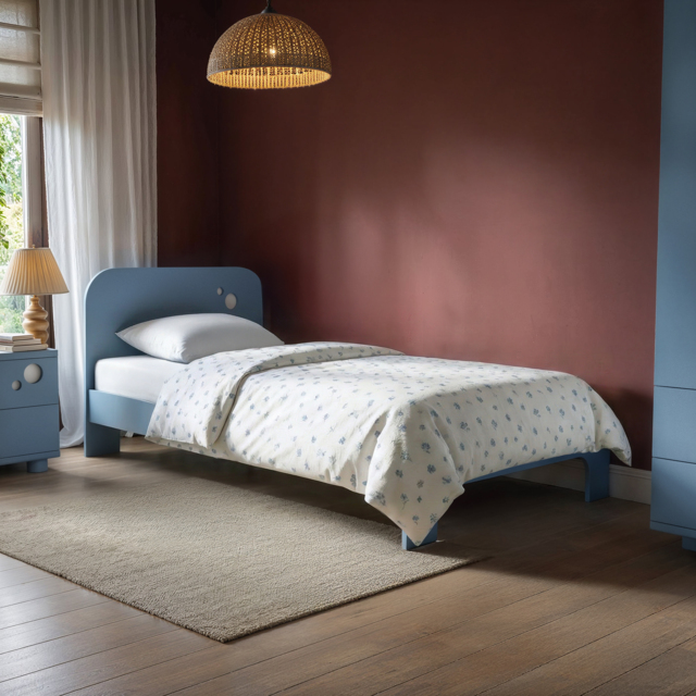 Flair Livana Single Bed Blue - image 1